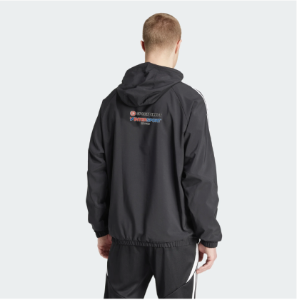 SIF-Fodbold ADIDAS TIRO24 TR. Windbreaker – Sort – Børn - Image 2